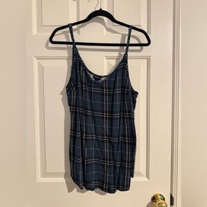 Torrid Navy V-Neck Top